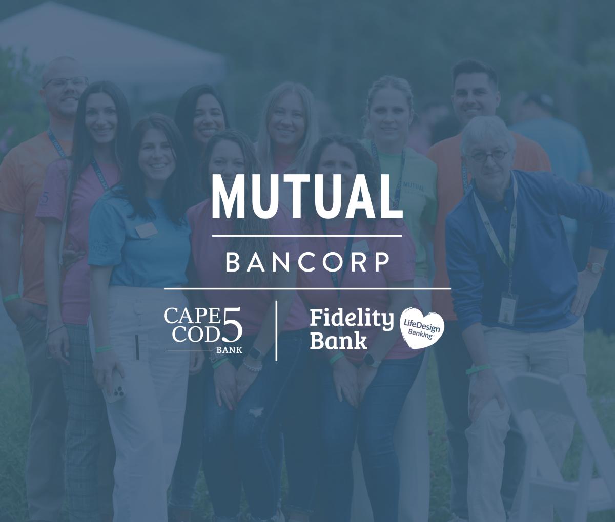 employees at party with blue filter